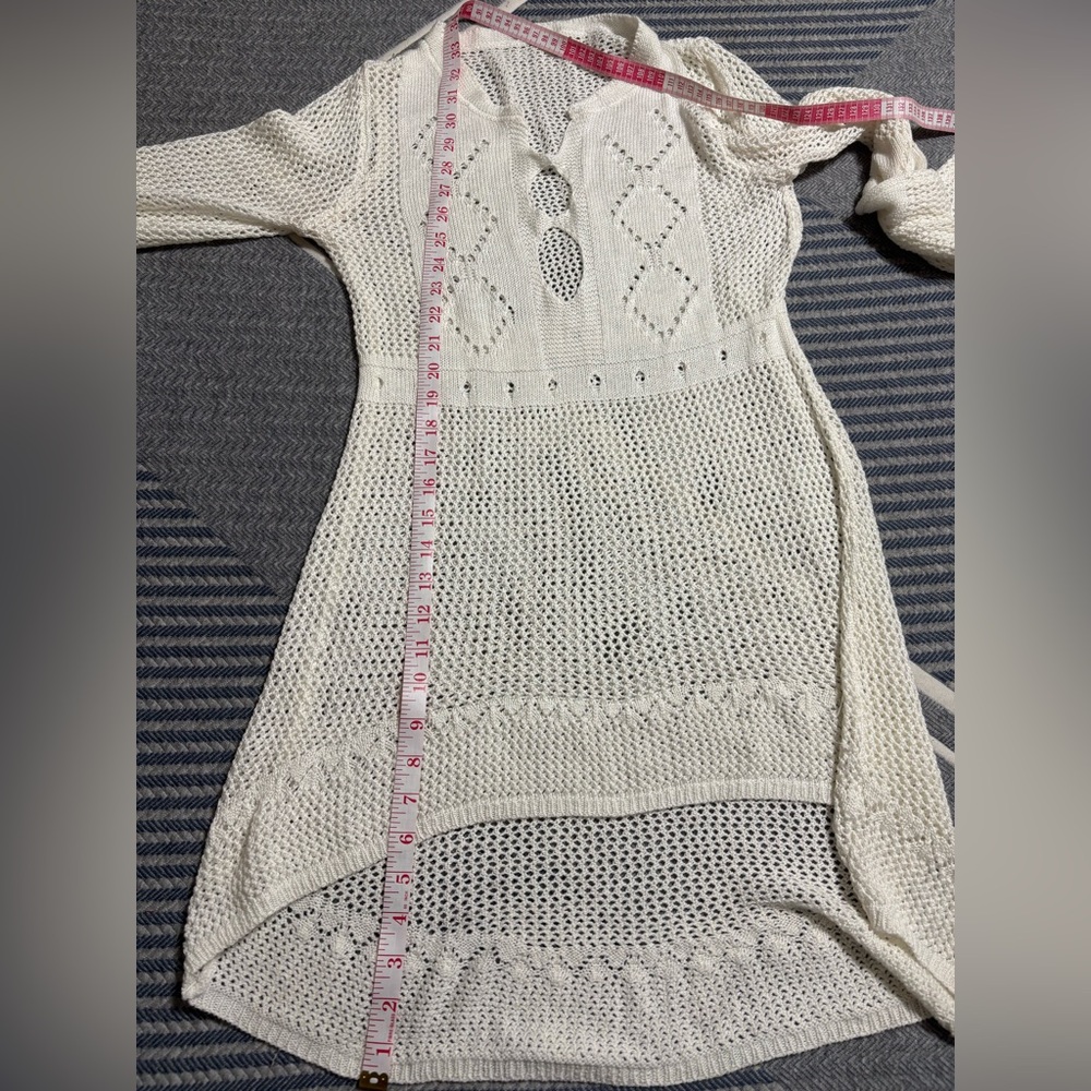 ✨SOLD✨Cupshe Cream Crochet Dress - Picture 11 of 11